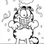 Coloriage Garfield Élégant Garfield 131 Dessins Animés – Coloriages à Imprimer