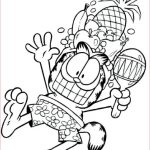 Coloriage Garfield Luxe Coloring Page Garfield Danse Coloring