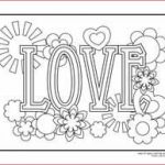 Coloriage Peace And Love Nouveau Peace And Love Coloring Pages
