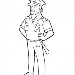 Coloriage Policier Nice Free Printable Policeman Coloring Pages For Kids