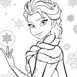 Elsa Coloriage Élégant Coloriage De Disney Gratuit Elsa Frozen Artherapie