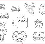 Coloriage Chat Kawaii Génial Chat Kawaii A Colorier – Teenzstore
