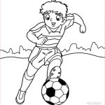 Coloriage Sport Génial Printable Football Player Coloring Pages For Kids