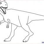 Coloriage À Imprimer Dinosaure Génial T Rex Coloring Page Coloring Pages For Kids