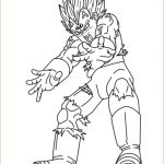 Coloriage Dragon Ball Z Vegeta Élégant Dragon Ball Z Majin Ve A Sketch Sketch Coloring Page