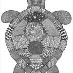 Coloriage Magique Cp Sons Élégant Zentangle Turtle Turtle Drawing Turtle Coloring Pages Colo