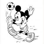 Foot Coloriage Élégant Mickey Et Le Foot Toute Une Histoire Coloriage Mickey
