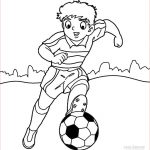 Foot Coloriage Élégant Printable Football Player Coloring Pages For Kids