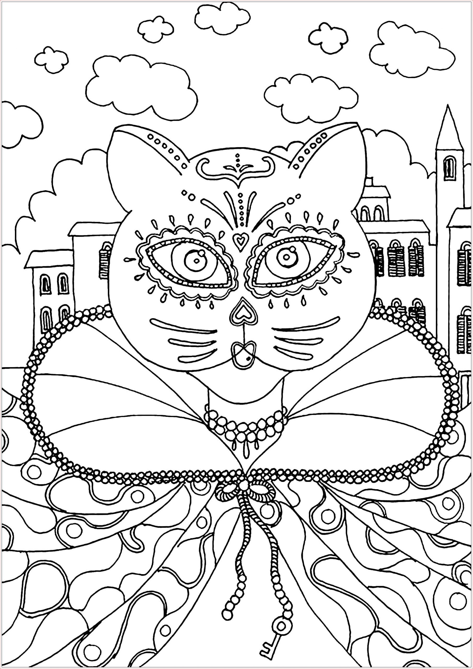 Carnaval Coloriage Luxe Carnival to Print for Free Carnival Kids Coloring Pages
