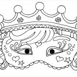 Carnaval Coloriage Nice Carnival Mask For Kid 3 Masks Coloring Pages For Kids To