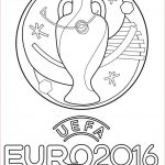 Coloriage De Foot À Imprimer Nice Logo Officiel De L Euro 2016 Uefa Pinterest