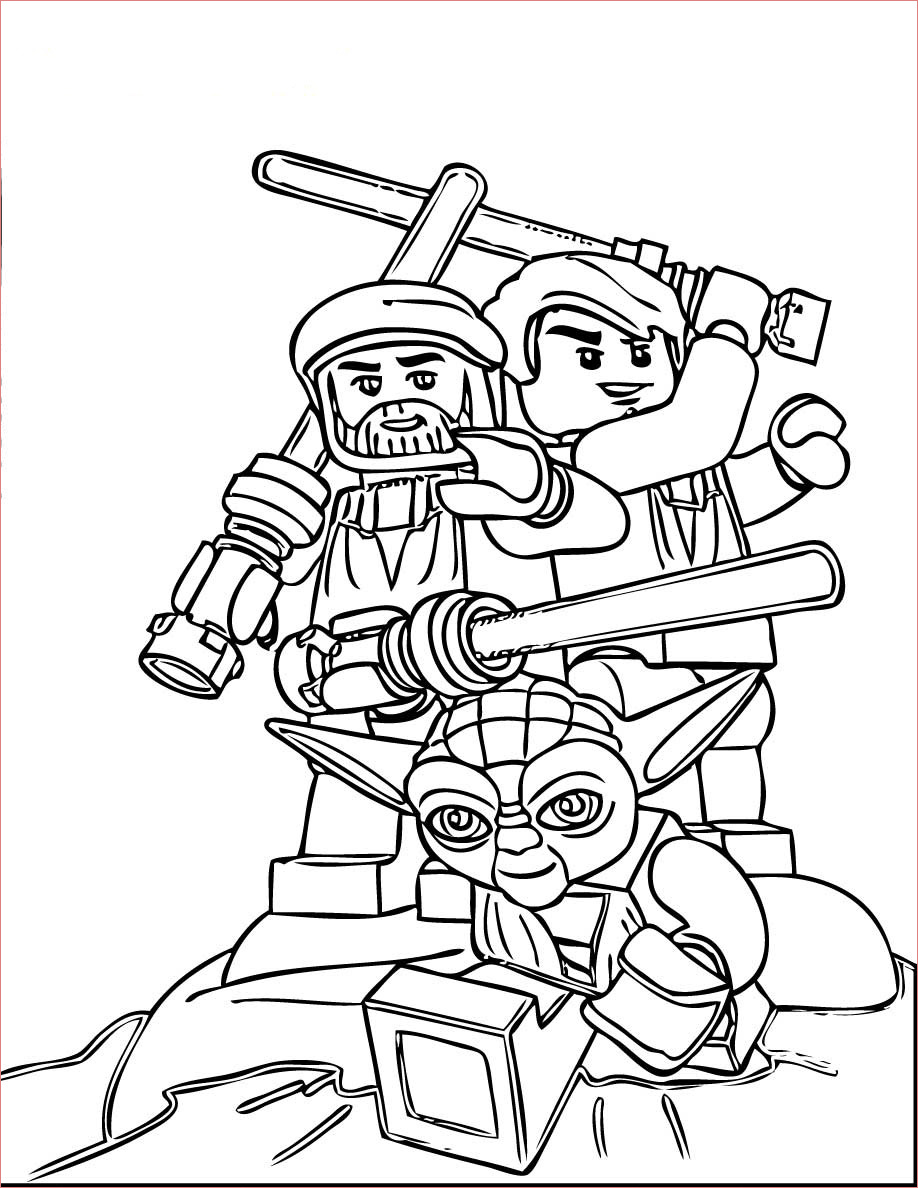 Coloriage Starwars Inspiration Lego Coloring Pages With Characters Chima Ninjago City