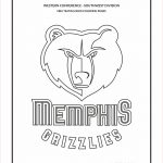 Coloriage Nba Inspiration Memphis Grizzlies Nba Basketball Teams Logos Coloring