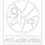 Coloriage Nba Meilleur De Coloriage Philadelphia 76ers Logo Nba Sport Dessin