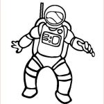 Coloriage Astronaute Nice An Astronaut Doing A Zero Gravity Walk On The Outer Space