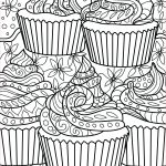 Coloriage Cup Cake Génial Cupcake Coloring Page Coloring Home