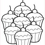 Coloriage Cup Cake Nice Cupcake 02 Coloring Page