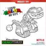 Coloriage Dinotrux Nice Dinotrux Reptools Rev Coloring Pages