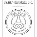 Coloriage Logo Foot Luxe Paris Saint Germain F C Logo Coloring Page