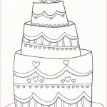 Coloriage Mariée Frais Coloriages Gâteau De Mariage Imprimable Gratuit Pour