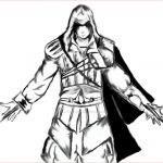 Coloriage Assassin Creed Nouveau Ezio Auditore Da Firenze By Kail Don Rafael D3ecj42