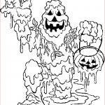 Coloriage Halloween Qui Fait Tres Peur Nice Dessin Halloween Citrouille Qui Fait Peur Beau Image