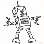 Robot Coloriage Frais Free Printable Robot Coloring Pages For Kids