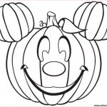 Coloriage De Citrouille Inspiration Coloriage Citrouille Halloween Disney Mickey Dessin