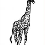 Coloriage De Girafe Génial Coloriage Girafe Oh Kids Fr