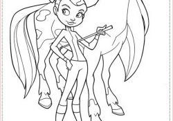 Coloriage Horseland Luxe Horseland Coloring Page Dinokids