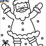 Coloriage Pere Noel A Imprimer Gratuit Nouveau Dessins Et Illustrations De Noël Coloriage Père Noël à