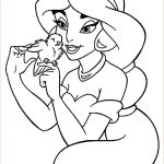 Coloriage Princesse Jasmine Inspiration Free Printable Jasmine Coloring Pages For Kids Best