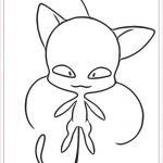 Coloriage Chat Noir Miraculous Luxe Image Chat Noir Miraculous Coloriage Coloriage Anti Stress