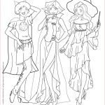 Totally Spies Coloriage Génial Coloriage Totally Spies Halloween Dessin