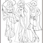 Totally Spies Coloriage Meilleur De Totally Spies Wearing Halloween Costume Coloring Picture