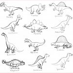 Coloriage Dinosaure A Imprimer Élégant Coloriages à Imprimer Dinosaures Numéro