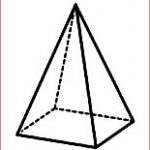 Coloriage Pyramide Unique Formes Géométriques