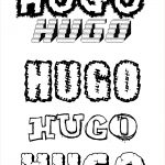 Hugo Coloriage Meilleur De Coloriage Du Prénom Hugo à Imprimer Ou Télécharger