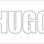 Hugo Coloriage Unique Prénom Hugo Coloriage Du Prénom Hugo à Dessiner Et Imprimer