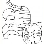 Coloriage Bébé Tigre Inspiration Bébé Tigre Dessin