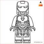 Coloriage Lego Avengers Inspiration Coloring Page For Kids How To Draw Lego Iron Man