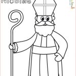 Coloriage St Nicolas Unique Saint Nicolas Un Dessin à Colorier Coloriage Saint
