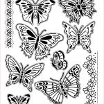Coloriage Papillon Difficile Meilleur De Difficile Papillons Vintage