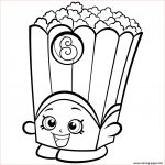 Coloriage Pop Corn Luxe Print Popcorn Box Poppy Corn Shopkins Season 2 Coloring
