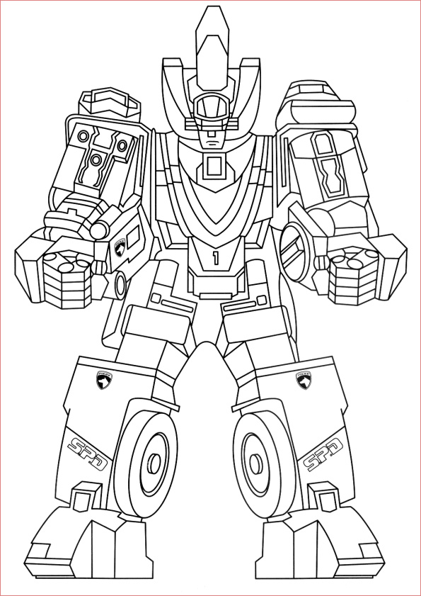 Coloriage Power Rangers Megazord Meilleur De 15 Dessins De Coloriage Power Rangers Megazord à Imprimer