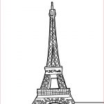 Coloriage Tour De France Nice Coloriage Tour Eiffel à Colorier Dessin à Imprimer