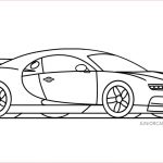 Coloriage Bugatti Chiron Luxe How To Draw A Bugatti Chiron