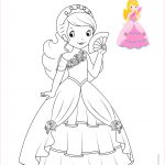 Coloriage Enfant Princesse Élégant Coloriage De Princesse Avec Modèle Momes