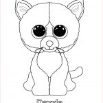 Coloriage Peluche Ty Frais Dazzle Cat Beanie Boo Coloring Page Google Search