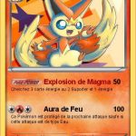 Coloriage Pokemon Legendaire Victini Frais Pokémon Mega Victini 66 66 Explosion De Magma Ma Carte